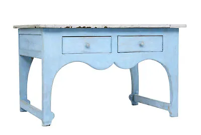 Shaped Mid 19th Century Painted Swedish Pine Side Table • $3355.41