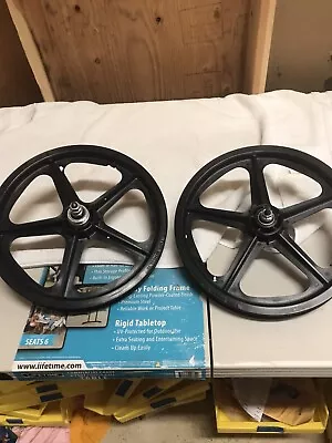 Skyway Tuff II 16 X 1.75  5-Spoke Composite Wheel Set - Black (WHL-1800P) • $9.95