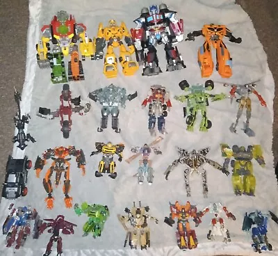 Huge Lot Transformers: Revenge Of The Fallen Figures 23 Total No Parts Missing • $450