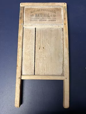 Vintage Midget Washboard National Washboard Co. No. 442 Laundry • $15