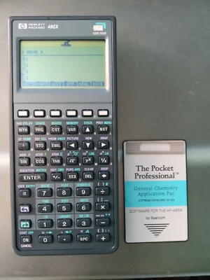 $21.50 • Buy HP 48gx Calculator With General Chemistry