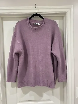 Zara Women’s Oversized Violet Sweater Size M • $17