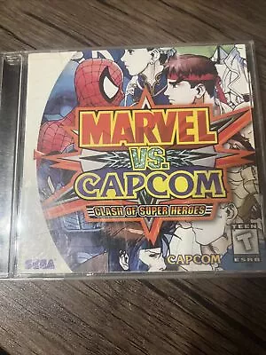 Marvel Vs. Capcom: Clash Of Super Heroes (Sega Dreamcast 1999 No Back Art • $69.99