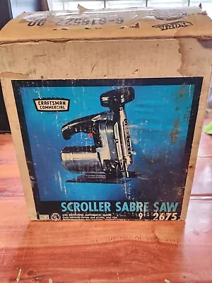 Vintage Craftsman Commercial Scroller Sabre Saw 1/2hp Multiple Speed • $80