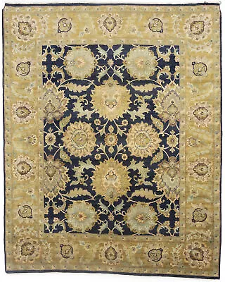 Agra Jaipur Muted Colors Floral Style 8X10 Handmade Oriental Rug Decor Carpet • $544