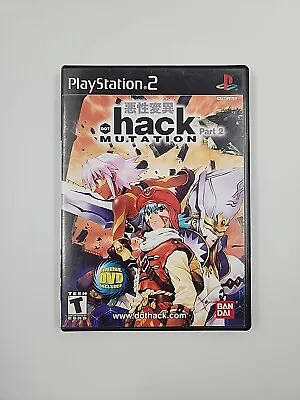 Dot Hack Mutation PS2 PlayStation 2 Complete CIB + DVD + Reg Card • $69.95