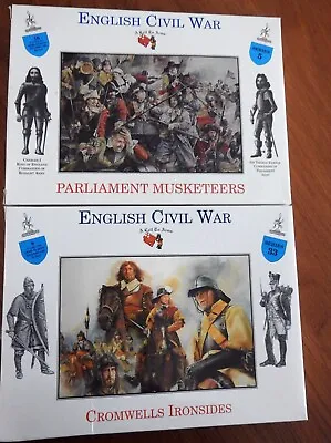 ' A CALL TO ARMS' ENGLISH CIVIL WAR FIGS 1:32 X 3 CROMWELLS IRONSIDES 95TH RIFLE • £14.99