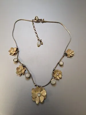 Pilgrim Danish Design Flowers Necklace And Cyramic And Crystal • £29.99