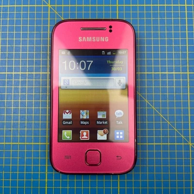 £12.99 • Buy Samsung Galaxy Y Young GT-S5360 - Pink  (Unlocked)