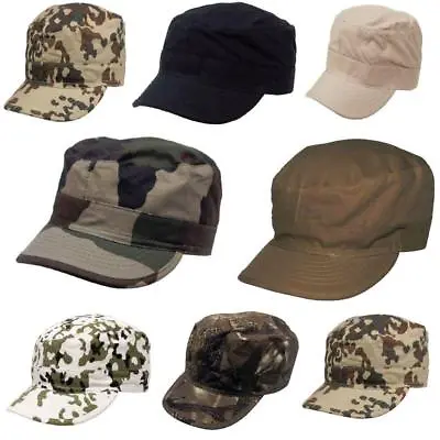  BDU Combat Army Military Field Combat Hat Cap Ripstop Cotton 16 COLOUR CHOICES • £10.99