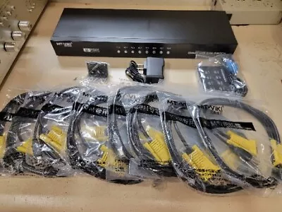 MT-VIKI 8 Port Manual USB2.0 KVM Switch • $129.99