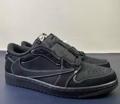 Air Jordan 1 Low X Travis Scott - All Black - Shoes In Size 11 • $209.90