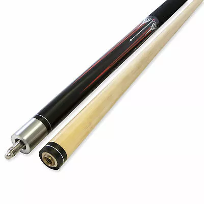 Fsa 9 Ball Maple Pool Cue 13mm Tip Red Decals-58  • $69