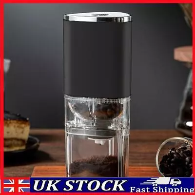 13W Burr Mill Type-C Charging 155ml Electric Coffee Bean Grinder Tools (Black) • £20.99