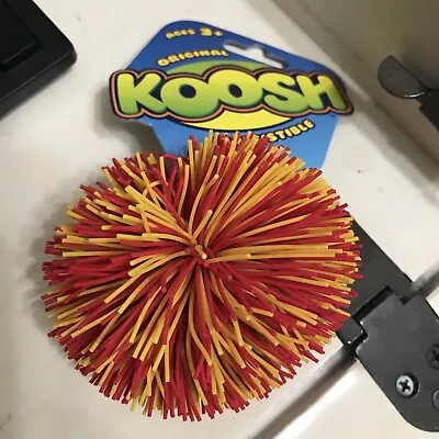 Vintage Koosh Ball Toy Red & Yellow NWT • $7.75