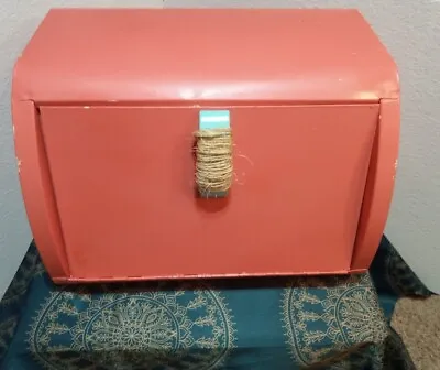 Vintage Metal Bread Box Bakery Storage • $34.99