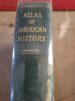 Atlas Of American History James Truslow Adams 1943 1st Edition • £13.75