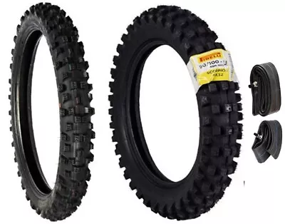 Pirelli Scorpion Mx32 70/100-19 & 90/100-16 Midsoft Tire Set Kawasaki Big-wheel • $107.94