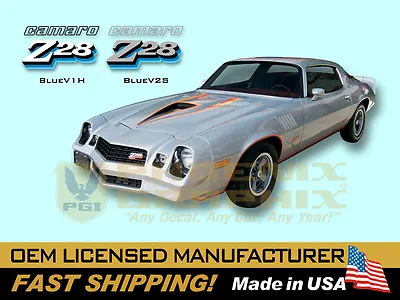 $269 • Buy 1978 Chevrolet Camaro Z28 Decals & Stripes Kit