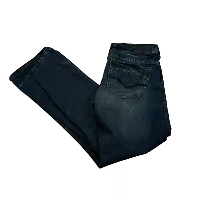 Buffalo David Bitton Jeans Men's 32x32 Straight Leg Dark Wash Denim • $12