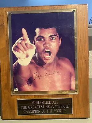 Muhammad Ali Autographed Picture • $200