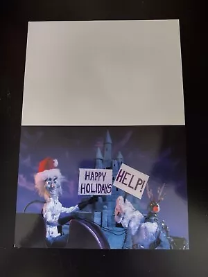 Robot Chicken Happy Holidays Greeting Card Rare Animation Cartoon Network Promo • $24.99