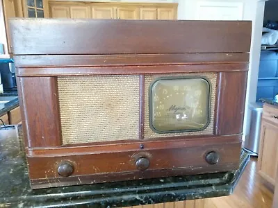 Antique 1947 Majestic Wire Recorder Phonograph Radio With Microphone  Incomplete • $349.95