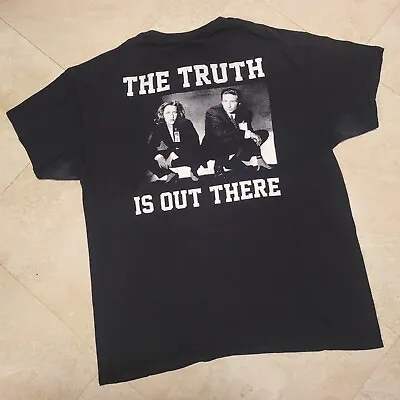 X Files The Truth Is Out There Scully Mulder Mens M Medium? Graphic T Shirt • $17.57