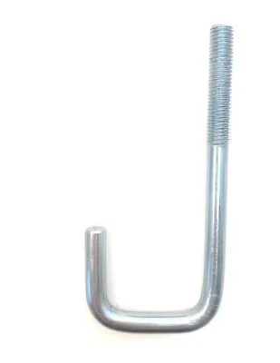 M10 Square Bend Hook Bolts With Nuts & Dowty Spat Sealing Washers • £4.48