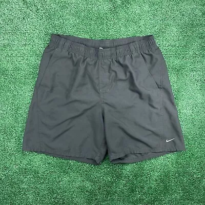 Vintage Nike Shorts - Mens XL - Gray Summer Athletics Gym Running • $15