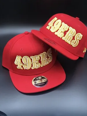 New Era San Francisco 49ers Rare Vintage Logo Snapback Hat • $59.99