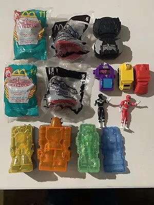 POWER RANGERS McDonalds 1995  2000 & 2005 Happy Meal Toys Lot Of 17 • $28