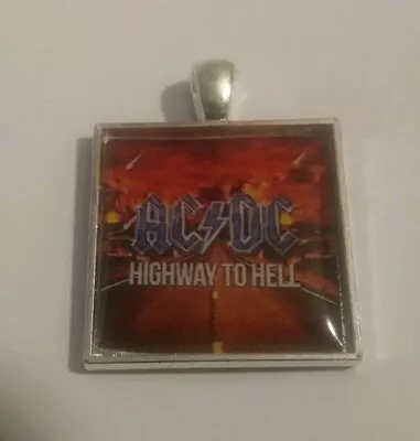 CD Album Cover Necklace And Keyring ACDC Highway To Hell  • £3.49