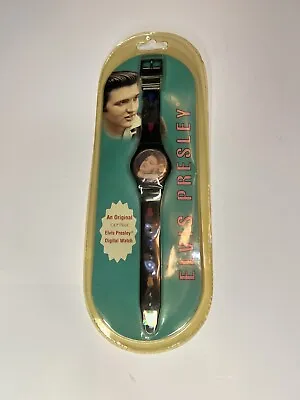 Elvis Presley Wristwatch Centric Digital Watch 2005 Splash Proof NOS • $12