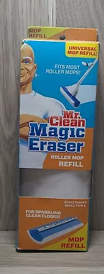 Mr. Clean Magic Cleaning Eraser Blue And White Roller Mop Refill SEE DESCRIPTION • $6.99