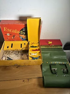 Vintage Chad Valley Escalado Horse Racing Game 1960s Original Box • £31.99