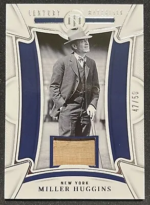 2023 National Treasures Miller Huggins Bat Relic New York Yankees 47/50 • $49.99