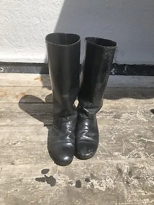 £85 • Buy WW2 German Officer Black Boots Size 11