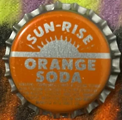 Vintage 1970s Coke Sun-Rise 🍊 Orange Soda Bottle Cap Coca Cola Moultrie GA • $4.99