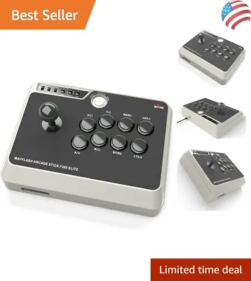 $167.19 • Buy Arcade Stick F300 Elite - Sanwa Buttons, Joysticks - Highly Responsive, Control