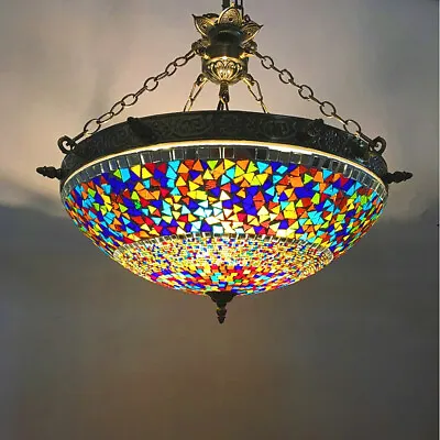 Moroccan Handcrafted Ceiling Light Fixture Chandelier Lamp Turkish Pendant Light • $179