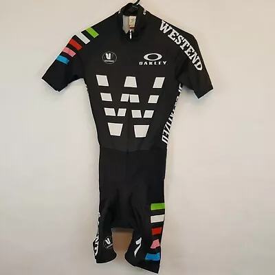 Team West End Vermarc Smith Nephew Cycling Speed Skin Suit Sz XS 1 44 Italy Made • $149.95