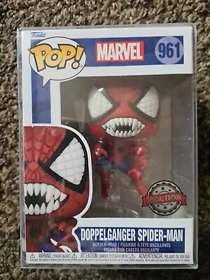 Funko Pop! Marvel 961 Doppelganger Spider-Man Special Edition With Pop Protector • £4.99