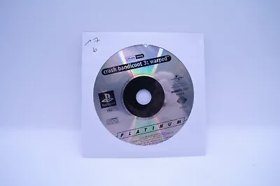 Crash Bandicoot 3 Warped Sony PlayStation PS1 Disc Only • £6.99