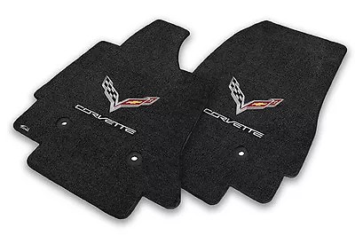 $182.99 • Buy LLOYD MATS Ultimat FRONT FLOOR MATS Jet Black C7 + CORVETTE Logos 2014 To 2019