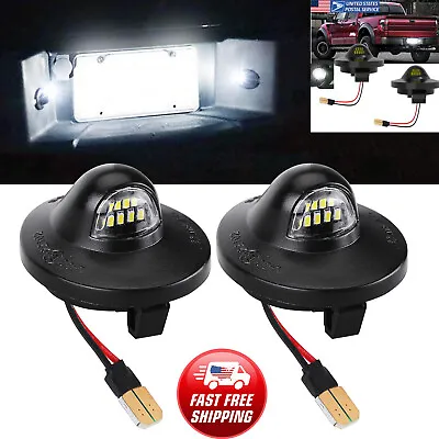 2x For Ford F150 F250 F350 LED License Plate Light Tag Lamp Assembly Replacement • $6.90