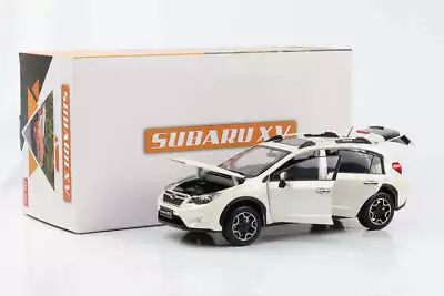 1:18 Subaru XV 2014 Crystal White Pearl White SunStar Diecast • $42.61