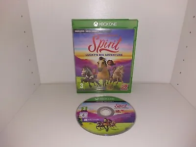 DreamWorks Spirit Lucky's Big Adventure Microsoft Xbox One Series X Boxed Uk PAL • £23.99