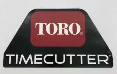 Genuine Oem Toro Part # 139-5890; Timecutter Decal • $8.49