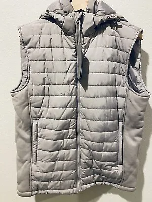 ZARA Man Vest Outerwear Zip Up Hoodie • $45